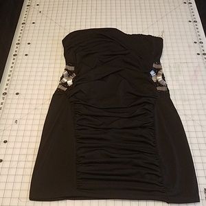 Rouched tube dress